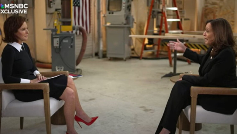 The Kamala Harris Interview With MSNBC’s Stephanie Ruhle Was a RATINGS DUD