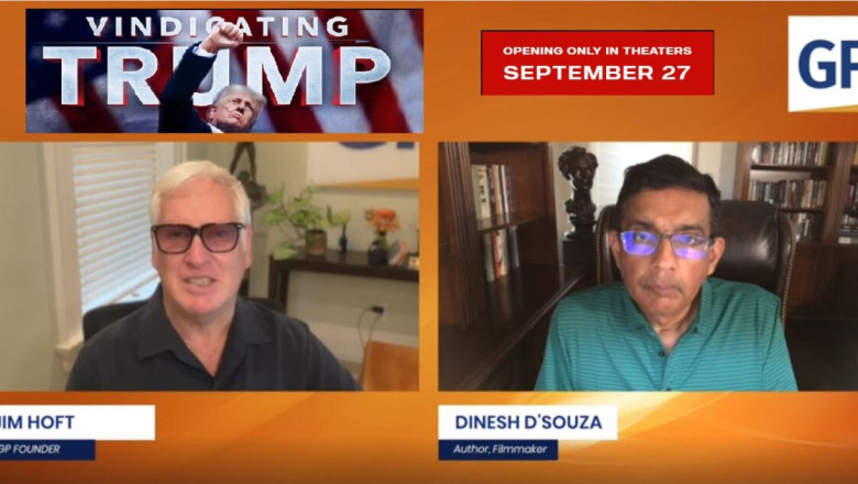 OUT TODAY AT THEATERS ACROSS THE US!… The Gateway Pundit’s Jim Hoft Interviews Dinesh D’Souza on His Explosive New Film “Vindicating Trump” (VIDEO)