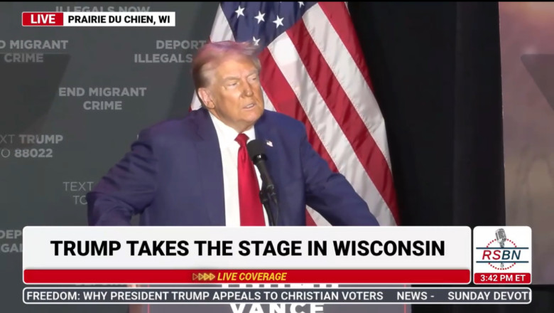 WATCH LIVE: President Trump to Deliver Remarks on Illegal Immigration in Prairie du Chien, Wisconsin Following Kamala Harris’s Border Photo-op – Supporters Showed Up at 3 AM!