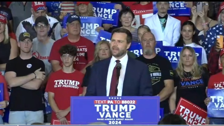 JD Vance Holds Rally in Newton, PA, Says of President Trump-“He’s the Candidate of American Citizenry and Putting them First” (VIDEO)