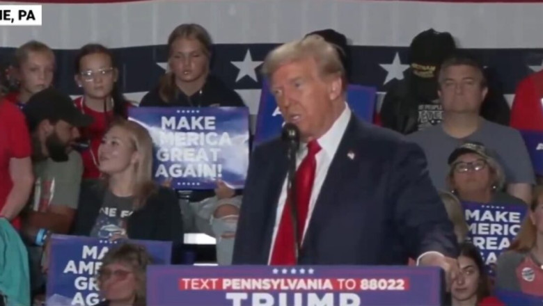 President Trump Rips Kamala Harris at Erie, PA Rally on the Border Crisis — “Why Didn’t She Do It Almost 4 Years Ago? Why Didn’t She Do It? Because She Can’t Do It” (VIDEO)