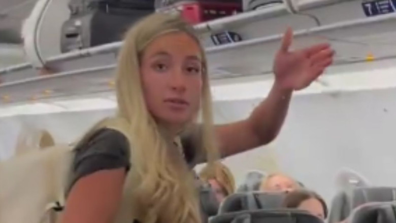 Watch: Woman Allegedly Steals Man’s Phone Charger, Sparking Furious Argument on Plane – ‘You’re Ridiculous!’