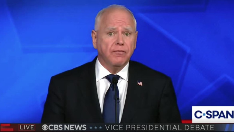 WOW! Tim Walz Falls on His Face in Very First Question – “Expansion Israel and it’s Proxies?” WTH?