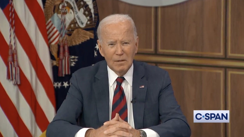 Biden Scoffs at Marjorie Taylor Greene’s Claims on Weather Manipulation: ‘The Federal Government Is Literally Controlling the Weather… It’s Beyond Ridiculous!’