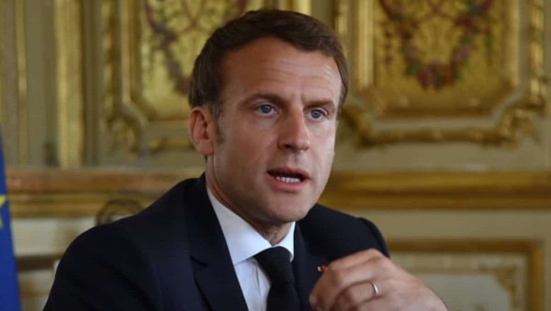 Macron says ending arms exports for Gaza, Lebanon only way to stop fighting