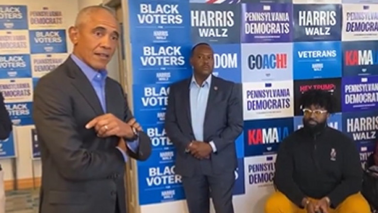 SIGNS OF WORRY: Democrats Send Obama to Campaign for Kamala Harris in Must-Win Pennsylvania