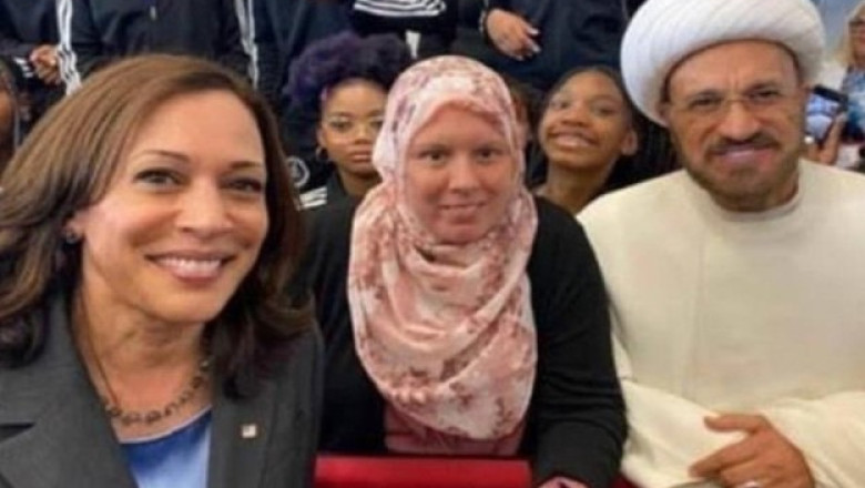 UH OH: Kamala Harris Caught Happily Mingling With Terror-Loving Iranian Regime Operative