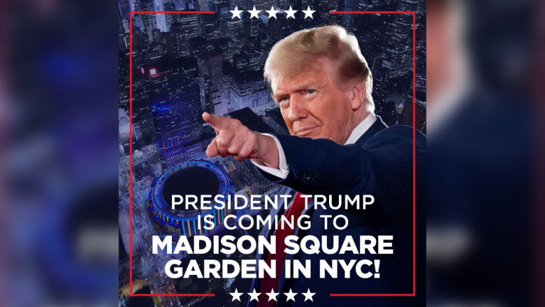 IT’S OFFICIAL: Trump  Announces Historic Rally at Madison Square Garden in New York City!