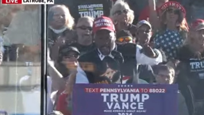 WATCH: “They Want to Put Tampons in The Boy’s Bathroom!” — Pittsburgh Steelers Stars Antonio Brown and Le’Veon Bell Endorse Trump at Rally in Latrobe, Pennsylvania