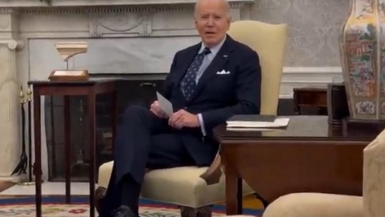 “Do You Think That You Can Get Hit in The Head by the Camera Behind You?” – WOW! Biden Lashes Out at Female Reporter Asking About Hostage Deal (VIDEO)