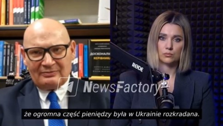 Former Polish Minister: At Least Half of US Aid Was Laundered by Ukrainians and Much Was Given to Democrats